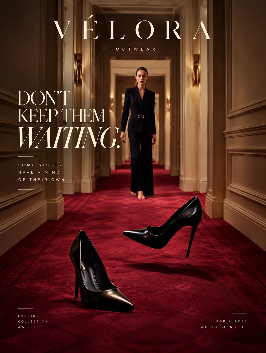 Vélora Don't Keep Them Waiting campaign